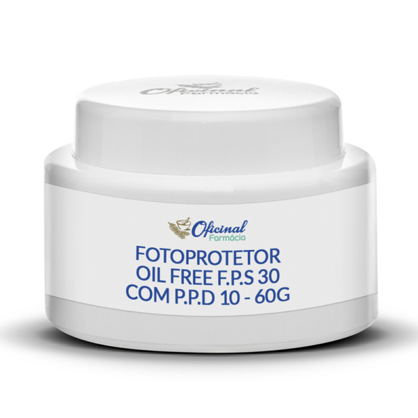 Fotoprotetor Oil Free F.P.S 30 com P.P.D 10 60g - Rosto