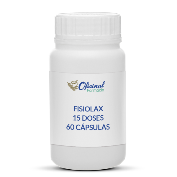 Fisiolax 15 Doses – 60 cápsulas - Emagrecimento