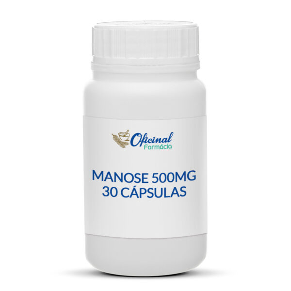 Manose 500mg 30 cápsulas